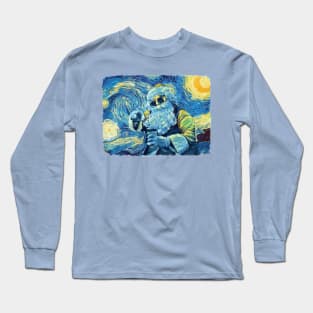 Christmas Van Gogh Style Long Sleeve T-Shirt